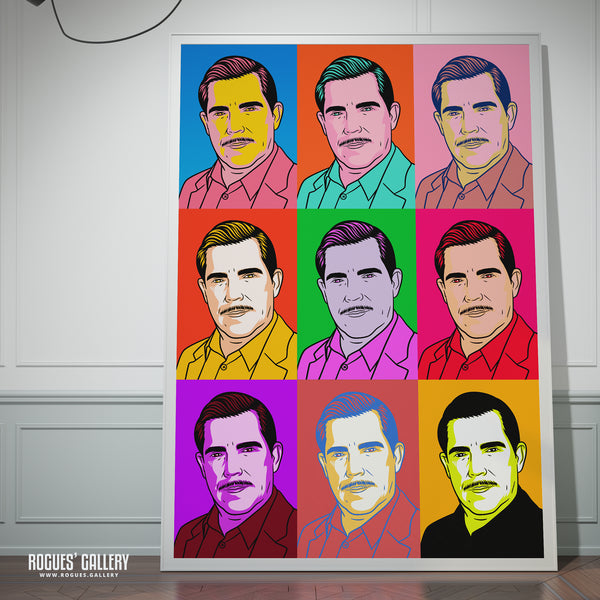 80s Retro Project: Yello: Boris Blank - A3, A2, A1 or A0 Pop Art Prints