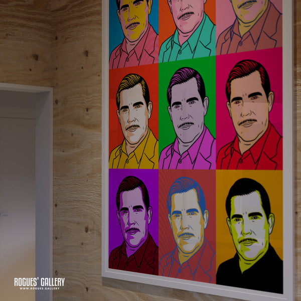 80s Retro Project: Yello: Boris Blank - A3, A2, A1 or A0 Pop Art Prints