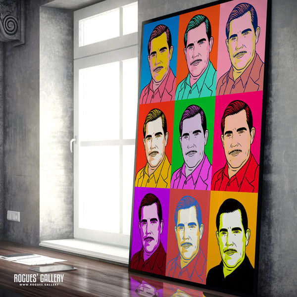 80s Retro Project: Yello: Boris Blank - A3, A2, A1 or A0 Pop Art Prints