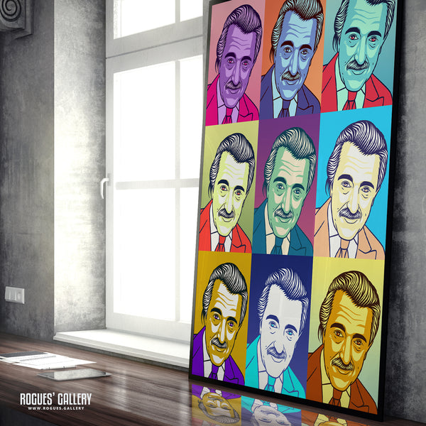 80s Retro Project: Yello: Dieter Meier - A3, A2, A1 or A0 Pop Art Prints