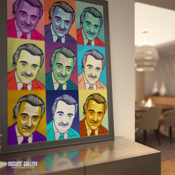 80s Retro Project: Yello: Dieter Meier - A3, A2, A1 or A0 Pop Art Prints