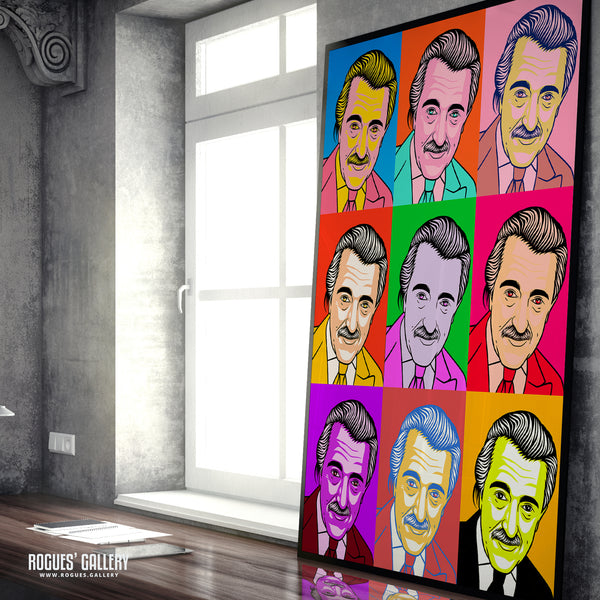 80s Retro Project: Yello: Dieter Meier - A3, A2, A1 or A0 Pop Art Prints
