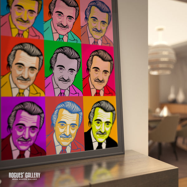80s Retro Project: Yello: Dieter Meier - A3, A2, A1 or A0 Pop Art Prints
