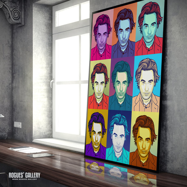 80s Retro Project: Jean-Michel Jarre - A3, A2, A1 or A0 Pop Art Prints