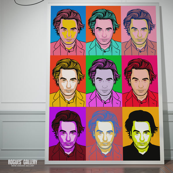 80s Retro Project: Jean-Michel Jarre - A3, A2, A1 or A0 Pop Art Prints