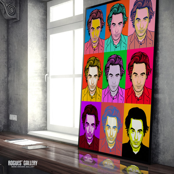 80s Retro Project: Jean-Michel Jarre - A3, A2, A1 or A0 Pop Art Prints