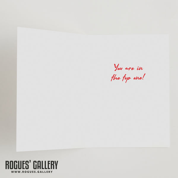 Brian Clough Thumbs Up  - Nottingham Forest Birthday & Thank You Cards