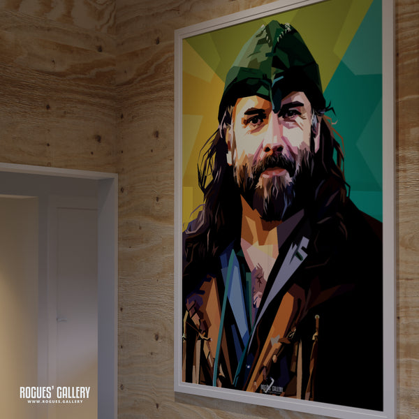 Nottingham's Finest Project: Robin Hood - A3, A2, A1 or A0 Pop Art Prints