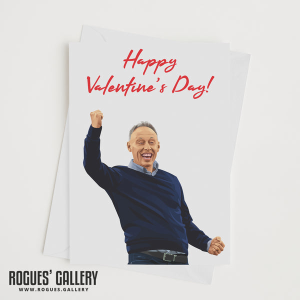 Steve Cooper 'Super as Cooper' Valentine's Day Card  - Nottingham Forest Cards