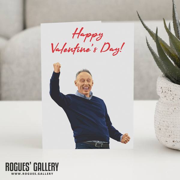 Steve Cooper 'Super as Cooper' Valentine's Day Card  - Nottingham Forest Cards