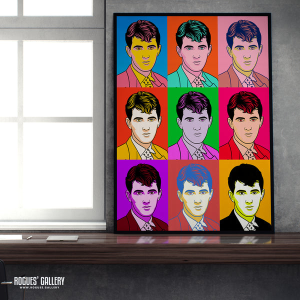 80s Retro Project: Dave Ball of Soft Cell - A3, A2, A1 or A0 Pop Art Prints