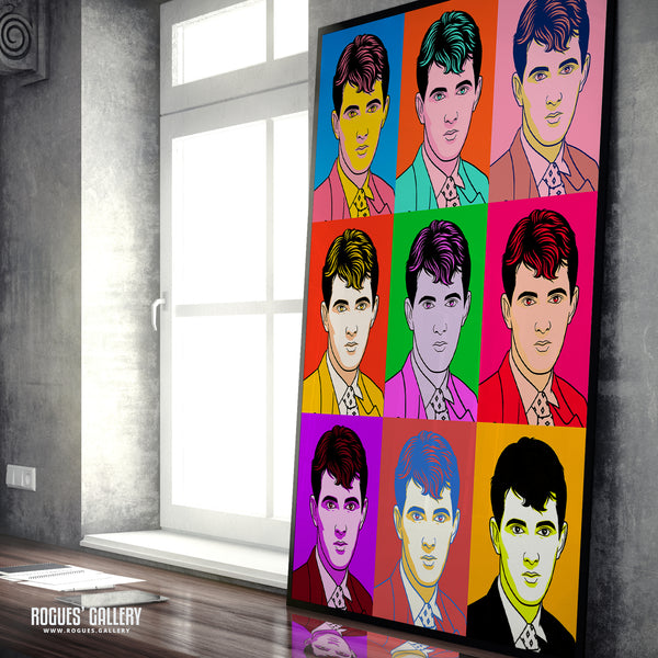 80s Retro Project: Dave Ball of Soft Cell - A3, A2, A1 or A0 Pop Art Prints