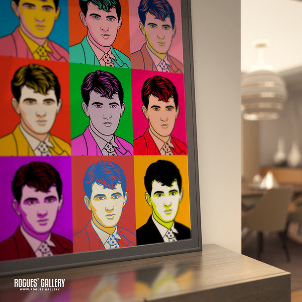 80s Retro Project: Dave Ball of Soft Cell - A3, A2, A1 or A0 Pop Art Prints