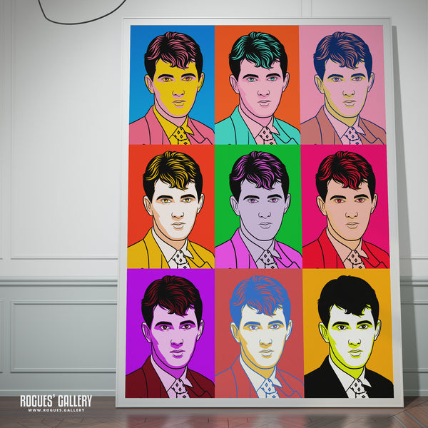 80s Retro Project: Dave Ball of Soft Cell - A3, A2, A1 or A0 Pop Art Prints