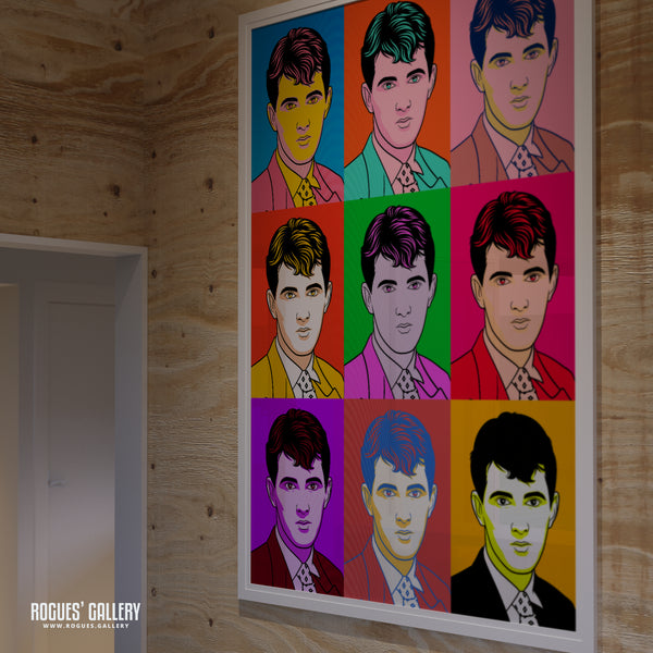 80s Retro Project: Dave Ball of Soft Cell - A3, A2, A1 or A0 Pop Art Prints