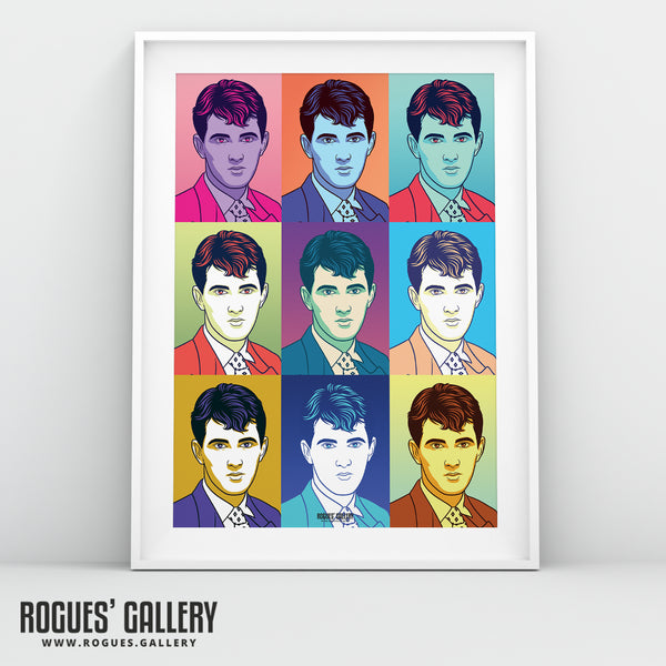 80s Retro Project: Dave Ball of Soft Cell - A3, A2, A1 or A0 Pop Art Prints