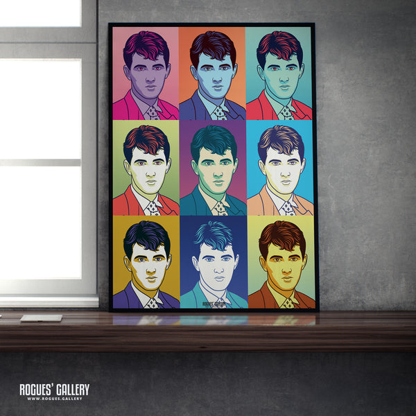 80s Retro Project: Dave Ball of Soft Cell - A3, A2, A1 or A0 Pop Art Prints