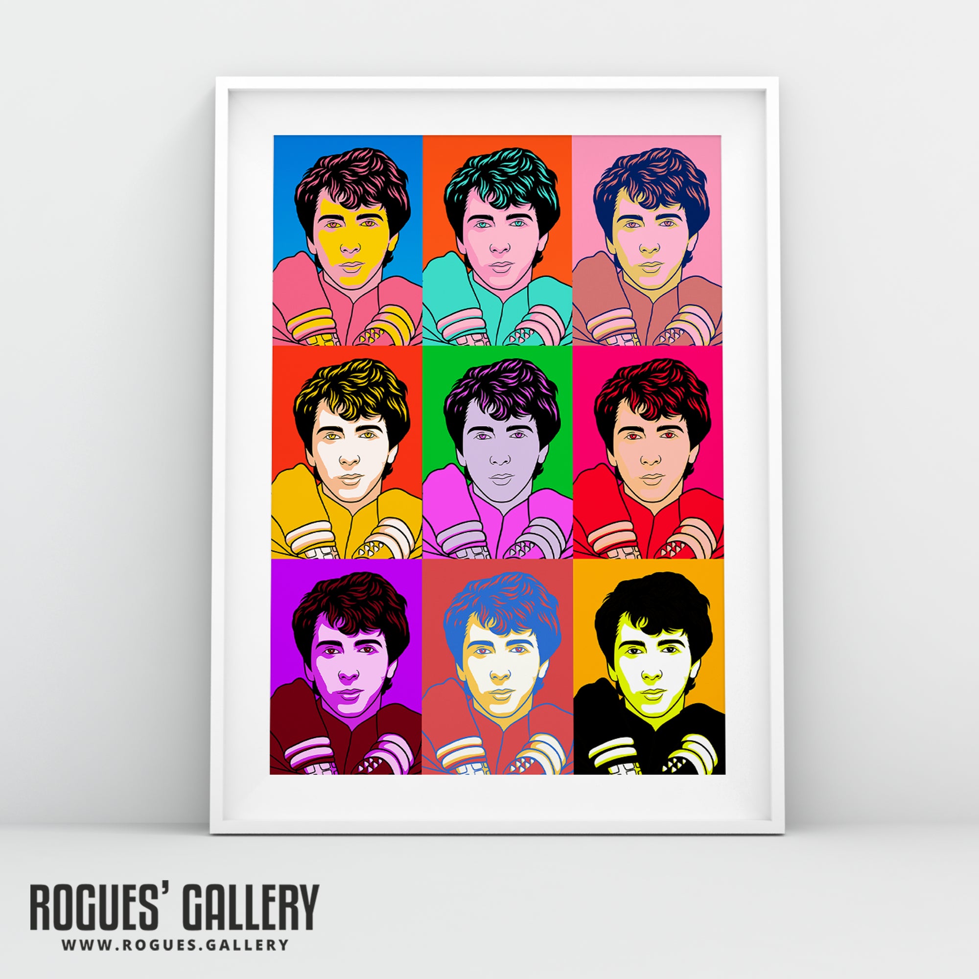 80s Retro Project: Marc Almond of Soft Cell - A3, A2, A1 or A0 Pop Art Prints