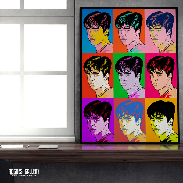 80s Retro Project: Roland Orzabal of Tears For Fears - A3, A2, A1 or A0 Pop Art Prints