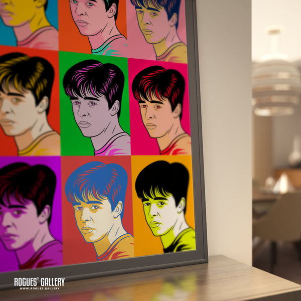 80s Retro Project: Roland Orzabal of Tears For Fears - A3, A2, A1 or A0 Pop Art Prints