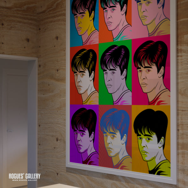 80s Retro Project: Roland Orzabal of Tears For Fears - A3, A2, A1 or A0 Pop Art Prints