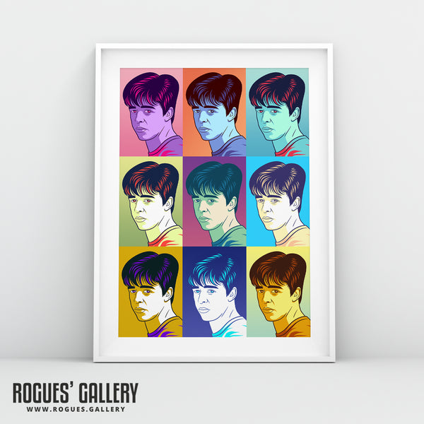 80s Retro Project: Roland Orzabal of Tears For Fears - A3, A2, A1 or A0 Pop Art Prints