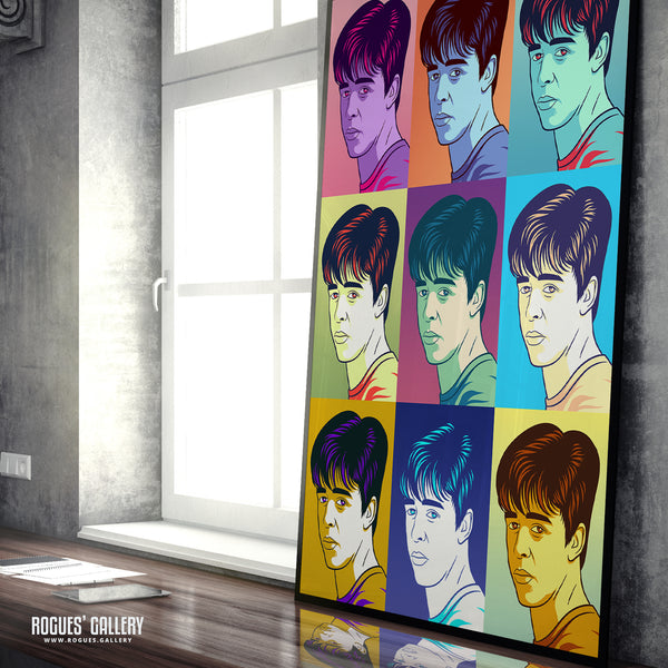 80s Retro Project: Roland Orzabal of Tears For Fears - A3, A2, A1 or A0 Pop Art Prints