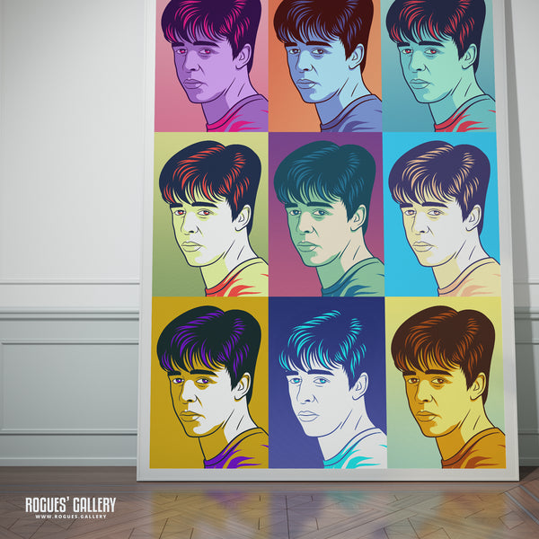 80s Retro Project: Roland Orzabal of Tears For Fears - A3, A2, A1 or A0 Pop Art Prints