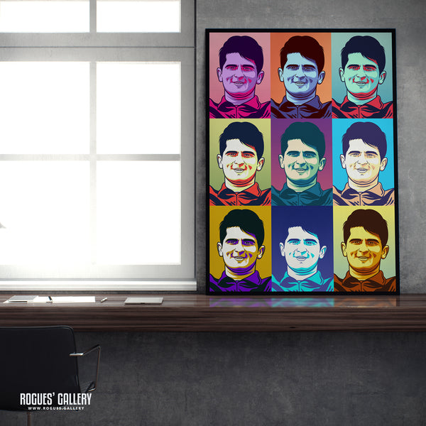 Shaheen Afridi - Pakistan Cricket Star - A3, A2, A1 or A0 Icon & Pop Art Prints