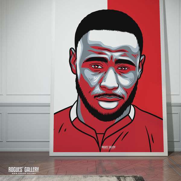 Keinan Davis - Nottingham Forest - A0, A1, A2 or A3 #GetBehindTheLads Icon Prints