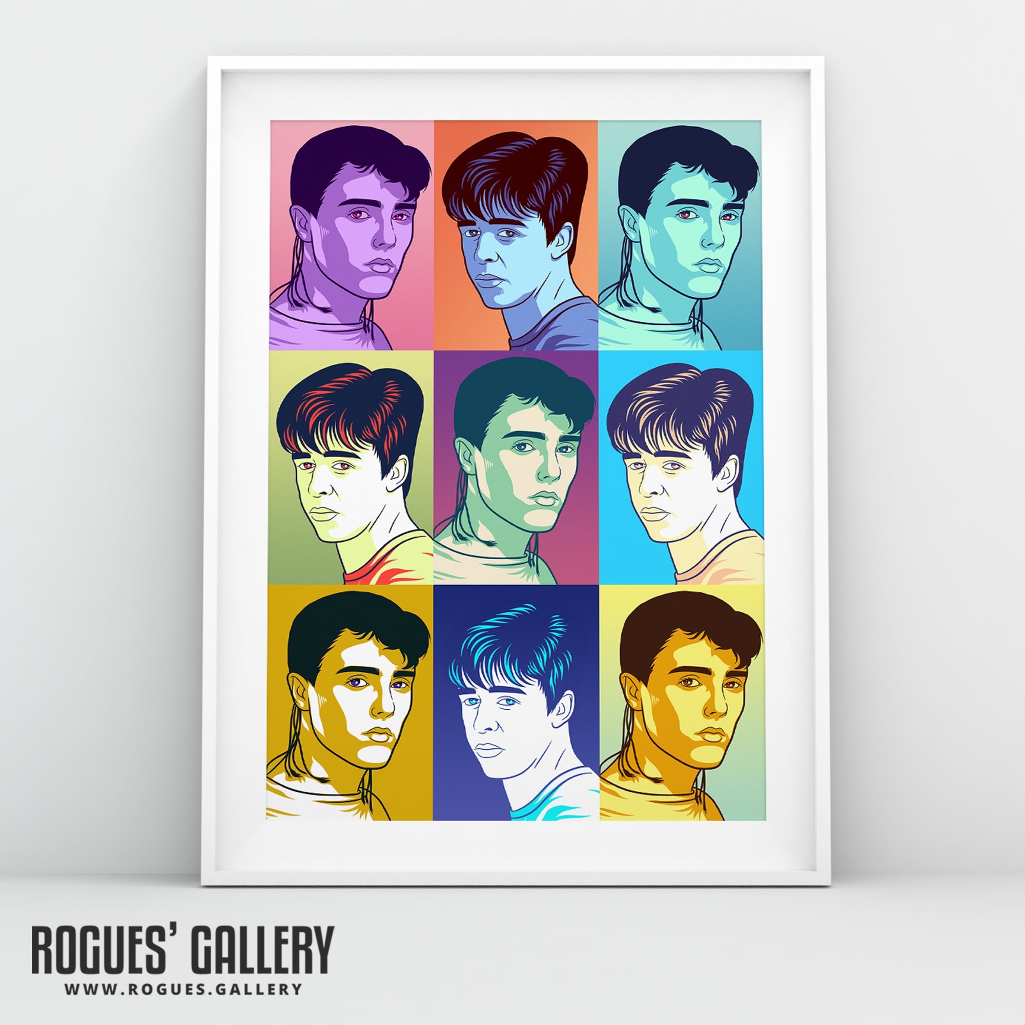 80s Retro Project: Tears For Fears - A3, A2, A1 or A0 Pop Art Prints