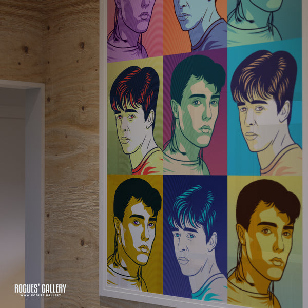 80s Retro Project: Tears For Fears - A3, A2, A1 or A0 Pop Art Prints