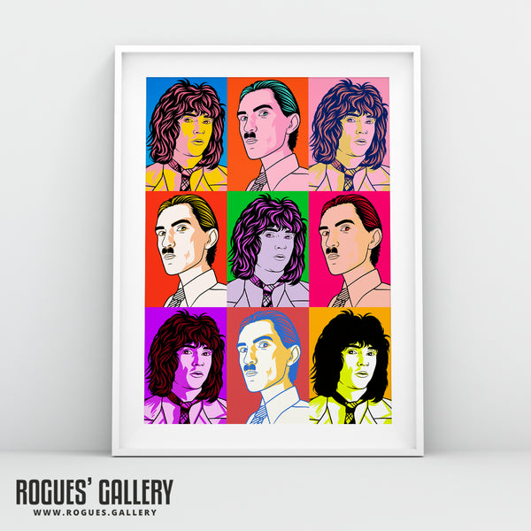 80s Retro Project: Sparks - A3, A2, A1 or A0 Pop Art Prints