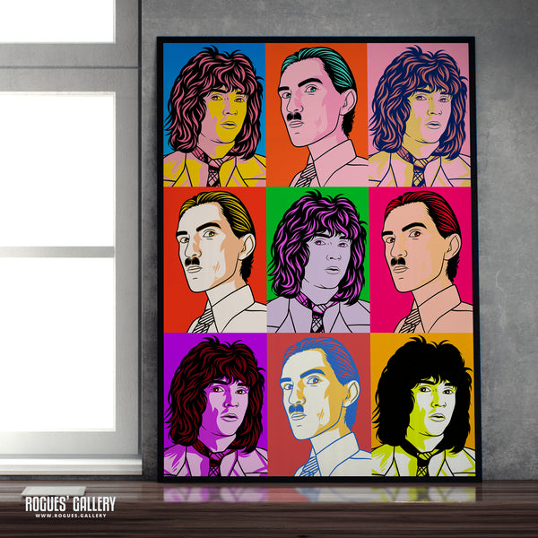 80s Retro Project: Sparks - A3, A2, A1 or A0 Pop Art Prints