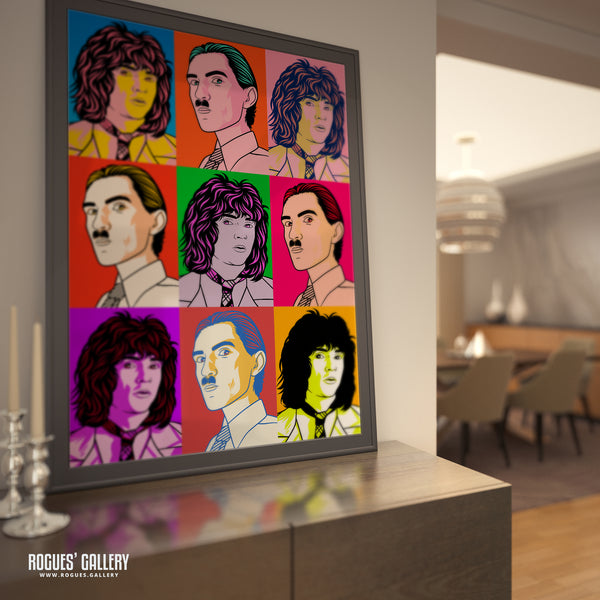 80s Retro Project: Sparks - A3, A2, A1 or A0 Pop Art Prints