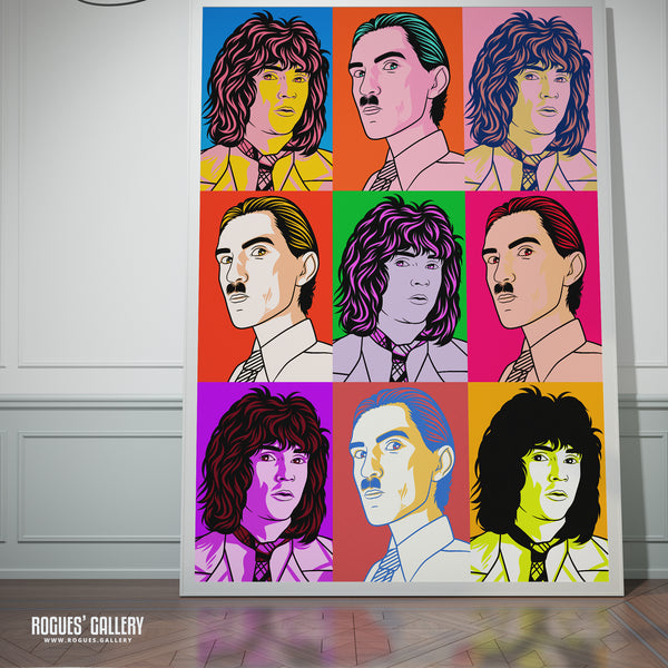 80s Retro Project: Sparks - A3, A2, A1 or A0 Pop Art Prints