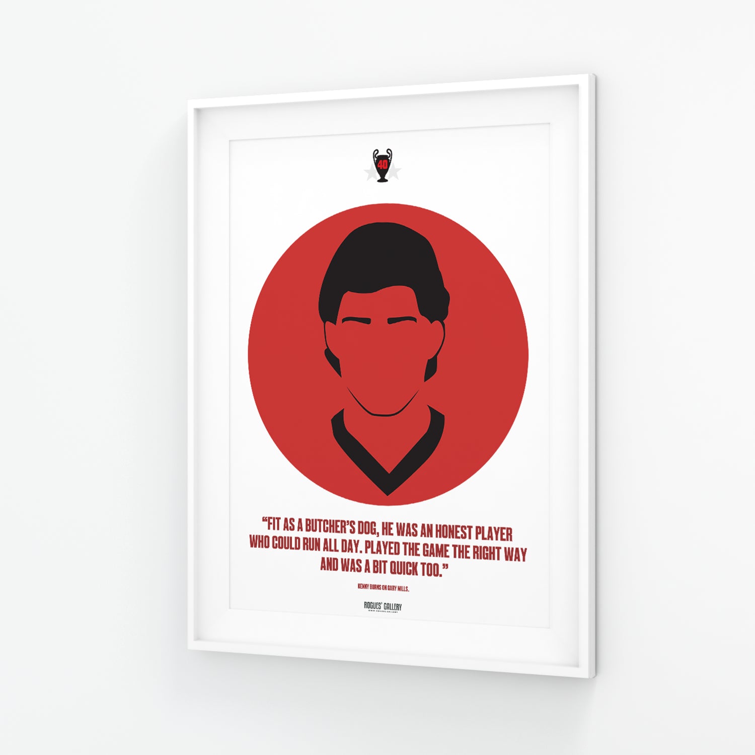 Gary Mills - Iconic 40th Anniversary Print - A3 Print