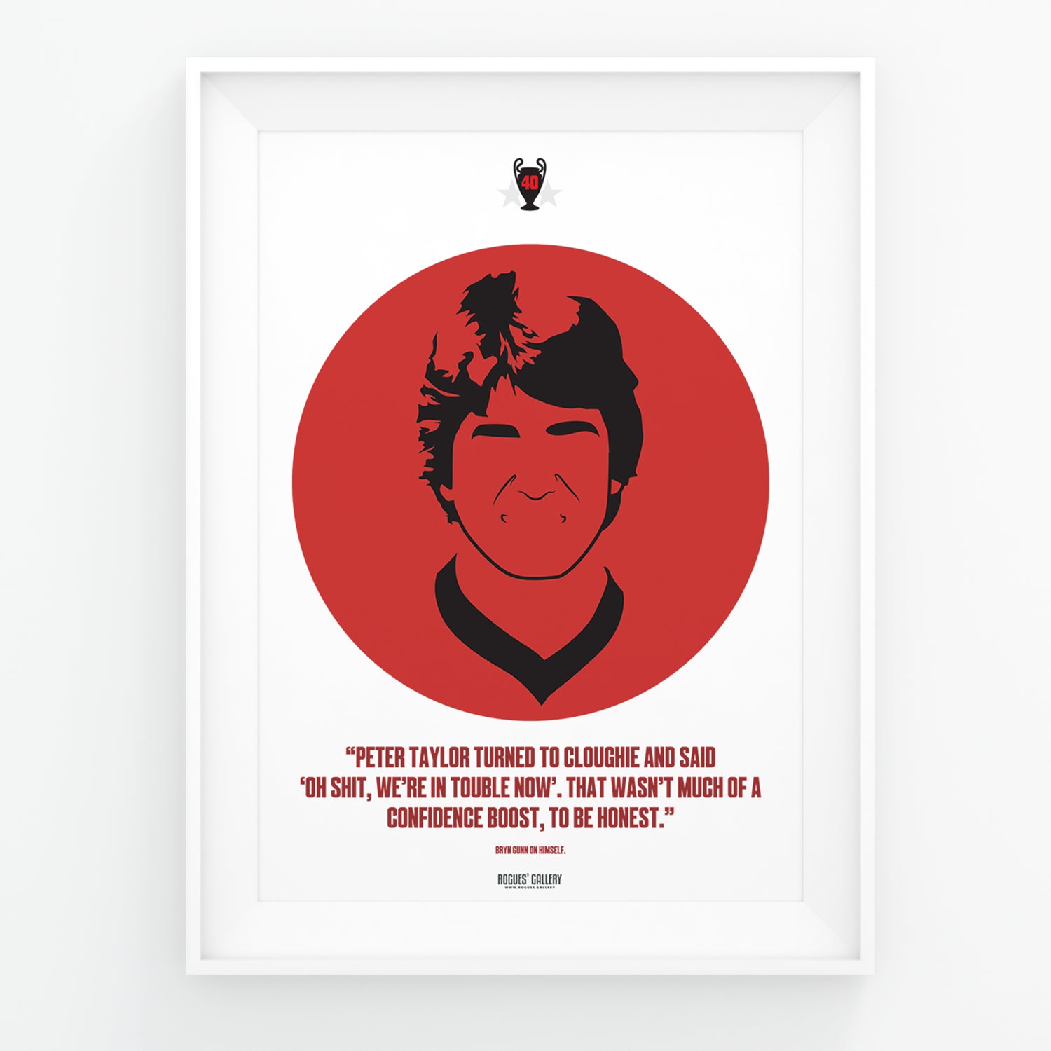 Bryn Gunn - Iconic 40th Anniversary Print - A3 Print