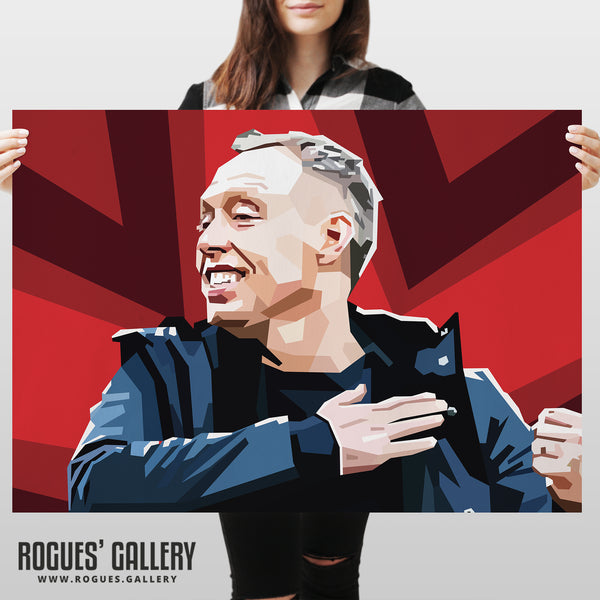 Steve Cooper - Love Always Wins - Nottingham Forest Head Coach - A0, A1, A2 or A3 Pop Art Prints