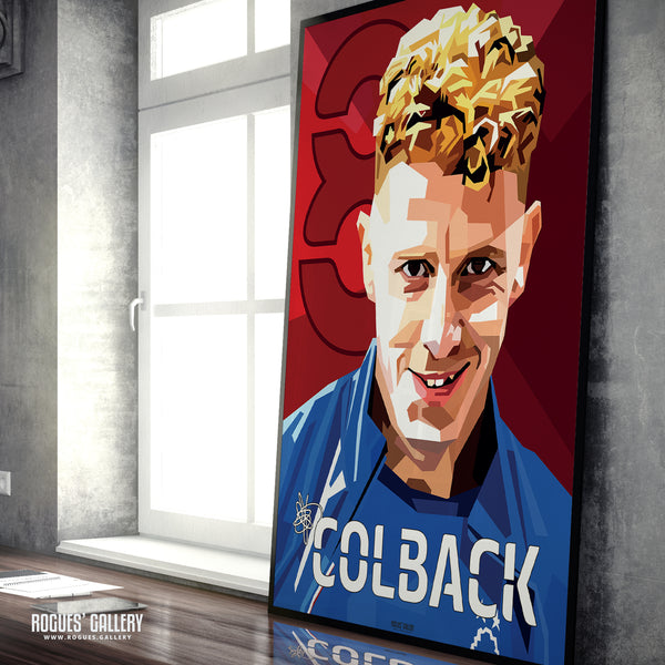 Jack Colback: It wasn't a goal, it was a sign - Nottingham Forest - A0, A1, A2 or A3 Name & Number Prints