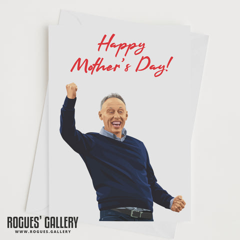 Steve Cooper Fist Pump for Mother's Day Card  - Nottingham Forest