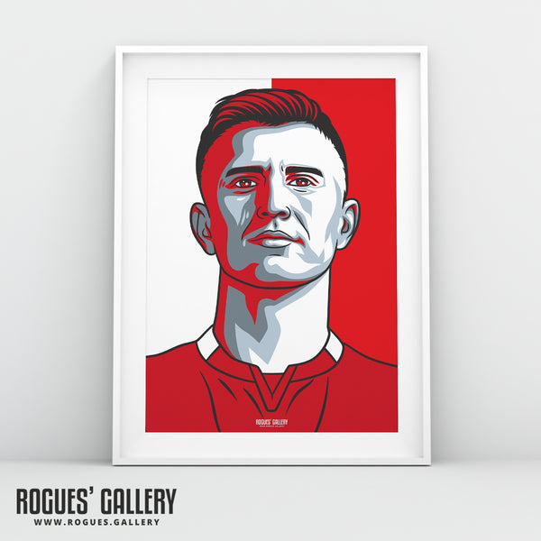 Sam Surridge - Nottingham Forest - A0, A1, A2 or A3 #GetBehindTheLads Icon Prints