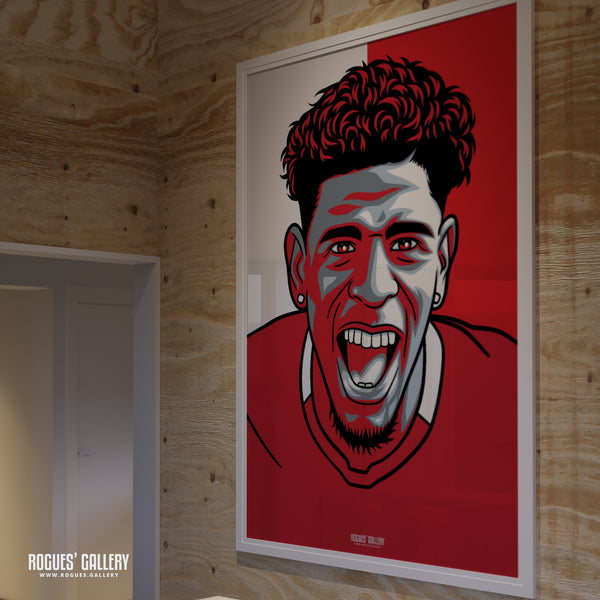 Jonathan Panzo - Nottingham Forest - A0, A1, A2 or A3 #GetBehindTheLads Icon Prints