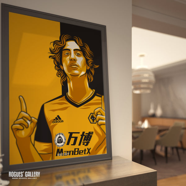 Fabio Silva - Wolverhampton Wanderers - A0, A1, A2 or A3 #GetBehindTheLads Icon Prints