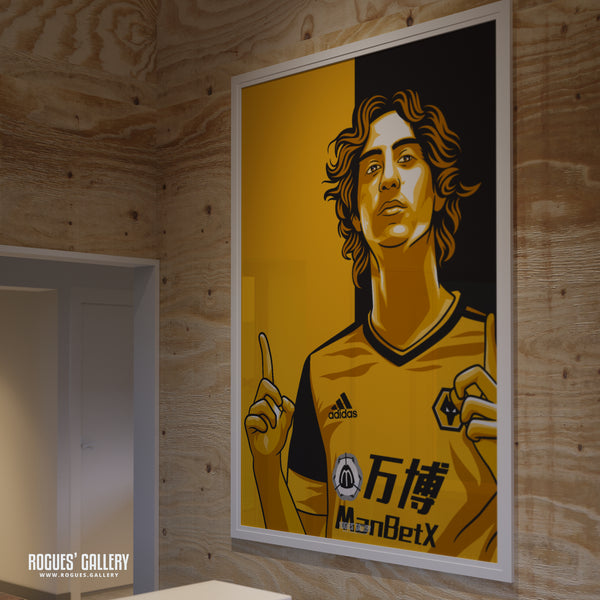 Fabio Silva - Wolverhampton Wanderers - A0, A1, A2 or A3 #GetBehindTheLads Icon Prints
