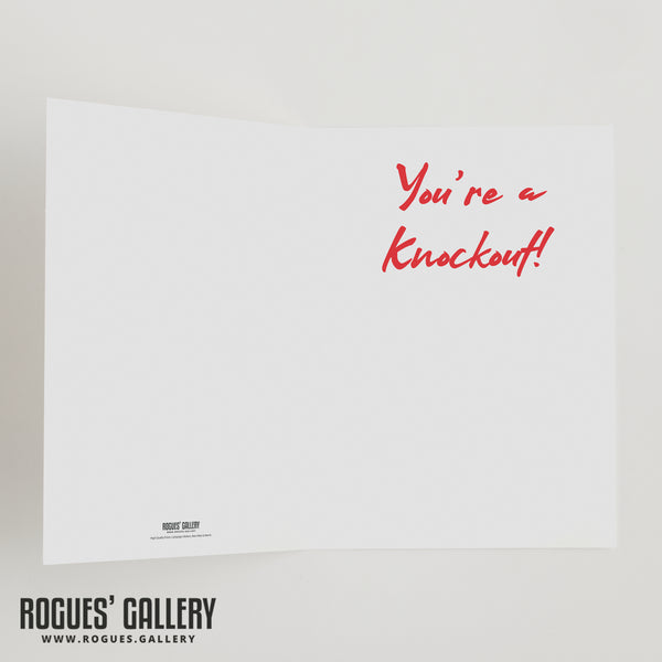 Leigh Wood Nottingham's World Boxing Champ Knockout Birthday Card