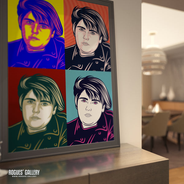 80s Retro Project: Alison Moyet - A3, A2, A1 or A0 Pop Art Prints
