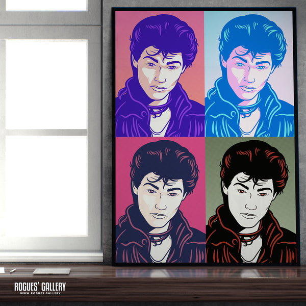 80s Retro Project: Morten Harket of a-ha - A3, A2, A1 or A0 Pop Art Prints