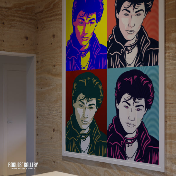 80s Retro Project: Morten Harket of a-ha - A3, A2, A1 or A0 Pop Art Prints