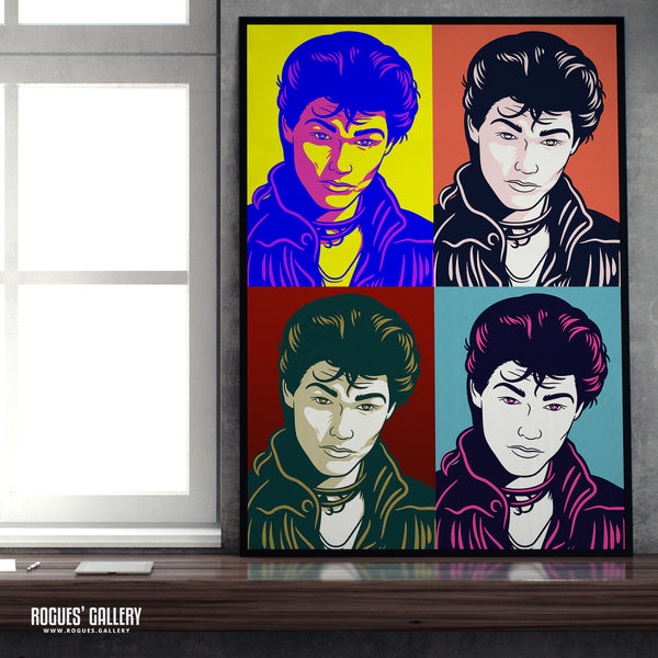 80s Retro Project: Morten Harket of a-ha - A3, A2, A1 or A0 Pop Art Prints